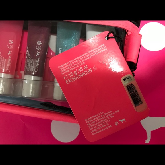 💗VS PINK ENDLESS WEEKEND 5PC LIP GLOSS SET - Picture 5 of 8